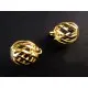 Goldfarbene Spiralen als runder Anhänger ca. 14x10mm goldfarben Schmuckanhänger - Schmuckzubehör Anhänger - Leisure-Beads DIY