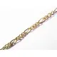 Schmuck bastel Kette 2x5mm goldfarbene Gliederkette - Schmuckzubehör - Leisure-Beads DIY
