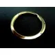 Schlüsselring 32mm goldfarben II. Wahl großer Messing Ring stabil und massiv - Schmuckzubehör - Leisure-Beads DIY