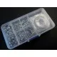 Metall Schmuckzubehör Set in Sortierbox Karabiner Knebelverschluss Metallperlen etc. - Schmuckzubehör Set - Leisure-Beads DIY