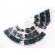 Box mit schwarzem Perlenmix aus Glas und Keramikperlen - Schmuckzubehör Set - Leisure-Beads DIY
