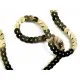 1m goldfarben Paillettenband 6mm Breite - Bastelbedarf - Leisure-Beads DIY