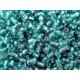 16g smaragdgrüne Rocailles 2mm (12/0) Silbereinzug - Schmuckzubehör Rocailles