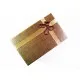1x dunkelgoldfarben Schmuckschachtel ca. 80x50x26mm - Schmuckzubehör Schmuckverpackung - Leisure-Beads DIY