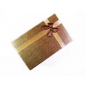 1x altgoldfarben Schmuckschachtel 80x50x26mm - Schmuckzubehör Schmuckverpackung