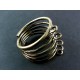 1x bronze Rohling für Fingerring mit 5 Ringen Schmuckdraht bronzefarben - Schmuckzubehör für Fingerringe