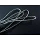 Silberfarbene Handyanhänger mit Karabinerhaken - Handyanhänger selber machen - Leisure-Beads DIY