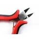 Seitenschneider zur Schmuckherstellung schwarz rot - Schmuckzubehör Schmuckwerkzeug - Leisure-Beads DIY