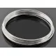 10x Ringe silber Spiraldraht ca. 60mm silberfarben - Schmuckzubehör - Leisure-Beads DIY