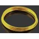 10x Ringe goldfarben Spiraldraht ca. 55mm goldfarben - Schmuckzubehör - Leisure-Beads DIY