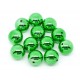 1x große grüne Acryl Perle 20mm glatt - Schmuckzubehör