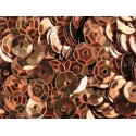 23g Rosegoldfarben Schüssel Pailletten 6mm runde Cup Pailletten - Bastelbedarf Pailletten