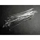 20 lange Nietstifte 60mm hellsilberfarben Schmuckdraht mit Kopf - Schmuckzubehör - Leisure-Beads DIY