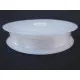 12m flacher elastischer Nylondraht 0,8mm Rolle transparente Perlenschnur - Schmuckzubehör - Leisure-Beads DIY