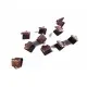 10x kupfer Bandklemme 6mm kupferfarben - kupfer Schmuckzubehör - Leisure-Beads DIY