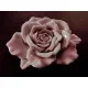 1x große hellrosa Rose Anhänger ca. 48x15mm babyrosa Schmuckanhänger - Schmuckzubehör - Leisure-Beads DIY