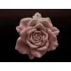 1x große hellrosa Rose Anhänger ca. 48x15mm babyrosa Schmuckanhänger - Schmuckzubehör - Leisure-Beads DIY