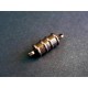 1x bronze Magnetverschluss bronzefarben ca. 17x5mm - bronze Schmuckzubehör Magnetverschluss