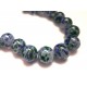 5 grün violett Opal Glasperlen 12mm bunte Glasperlen - Schmuckzubehör