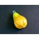 1x Papaya als Schmuckanhänger ca. 27x15mm Obst Schmuckanhänger - Schmuckzubehör - Leisure-Beads DIY