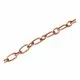 Kupferfarbene Kette 7x4mm und 4mm Gliederkette - Schmuckzubehör - Leisure-Beads DIY