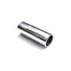 1x silberfarbener Steckverschluss 20x7mm Einklebverschluss - Schmuckzubehör