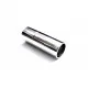 1x silberfarbener Steckverschluss 20x7mm Einklebverschluss - Schmuckzubehör - Leisure-Beads DIY