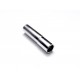 1x silber Steckverschluss 17x4mm silber Einklebverschluss - Schmuckzubehör Schmuckverschluss