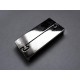 1x silber Magnetverschluss 38x18x7mm silber Einklebverschluss - Schmuckzubehör Schmuckverschluss