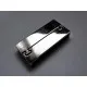 1x silber Magnetverschluss 38x18x7mm silber Einklebverschluss - Schmuckzubehör Schmuckverschluss - Leisure-Beads DIY