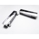 1x silber Magnetverschluss 38x18x7mm silber Einklebverschluss - Schmuckzubehör Schmuckverschluss