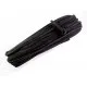 10m Wildlederband 1,5x3mm Schwarz synth. Lederband für Halsband - Schmuckzubehör - Leisure-Beads DIY