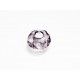1x graue European Bead Acrylperle ca. 14x8mm facettierte graue Großlochperle - European Schmuckzubehör