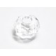 1x transparente European Bead Acrylperle ca. 14x8mm facettierte transparente Großlochperle - European Schmuckzubehör