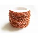 Rolle 5m rose goldfarben Kette 5mm rosegoldfarbene Gliederkette - rosegoldfarben Schmuckzubehör Schmuckkette