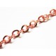 Rolle 5m rose goldfarben Kette 5mm rosegoldfarbene Gliederkette - rosegoldfarben Schmuckzubehör Schmuckkette