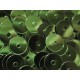23g grüne Pailletten 5mm runde flache Pailletten - Bastelbedarf