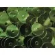 23g grüne Pailletten 5mm runde flache Pailletten - Bastelbedarf - Leisure-Beads DIY
