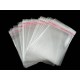 Ca. 200 Folienbeutel 60x40mm selbstklebend transparent Schmuck Verpackung - Schmuckzubehör