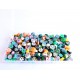 Ca. 200 bunte Polymer Clay Perlen in einer Box im bunten Perlenmix - Polymer Clay Schmuckzubehör