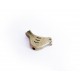 1x Bronze Vogel Metallperle 15x12mm bronzefarbene Vogel Perle Spacer - bronze Schmuckzubehör Metallperlen