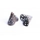 2x filigrane kupferfarben Perlenkappen 16x11mm kupferfarbene Perlen Kappen - Schmuckzubehör