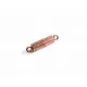 Kupferfarbener Magnetverschluss 16x4mm zylinderförmig - Schmuckzubehör Magnetverschluss - Leisure-Beads DIY