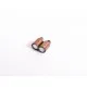 Kupferfarbener Magnetverschluss 16x4mm zylinderförmig - Schmuckzubehör Magnetverschluss - Leisure-Beads DIY