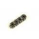 Schmaler filigraner Kettenverbinder Kettenverteiler silberfarben 14mm - Leisure-Beads DIY