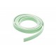 Ca. 100cm synthetisches mintfarbenes Lederband 11x3mm Kunstlederband - Schmuckzubehör