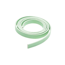 Leisure-Beads - 1m synth. mintfarbenes Lederband 11mm Kunstlederband - Schmuckzubehör