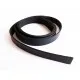 Ca. 95cm synthetisches schwarzes Lederband 10x1,5mm schwarzes Kunstlederband - Schmuckzubehör - Leisure-Beads DIY
