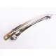1x silber Haarspange ca.100x70mm silberfarbener Rohling für Haarspangen - Haarspangen selber machen - Leisure-Beads DIY