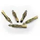 1x bronze Haarklammer ca. 70x16mm bronzefarbener Rohling für Haarklammern - Haarklemmen selber machen - Leisure-Beads DIY